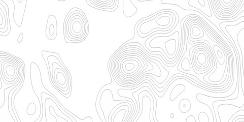 Abstract background vector illustration Topographic map background with geographic line. Line map wave contour background. Seamless lines map patterns, topography line map. Vintage outdoors style.