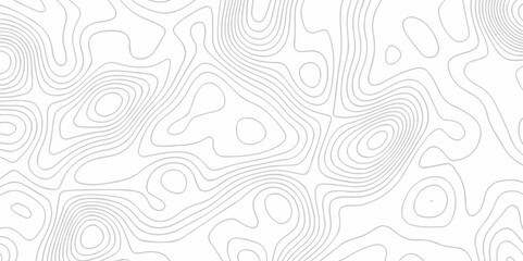 Abstract background vector illustration Topographic map background with geographic line. Line map wave contour background. Seamless lines map patterns, topography line map. Vintage outdoors style.