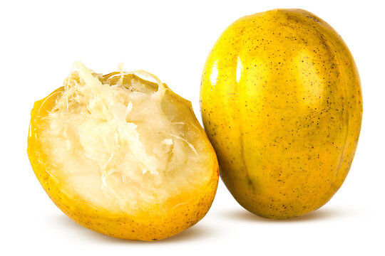 Ambarella, Ataheitte apple , Great hot plum, Kedondong isolated on white, transparent background. png file