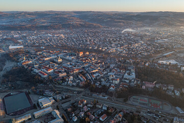 Nowy Sącz, Park Strzelecki, zima