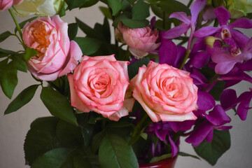 カラフルな花束