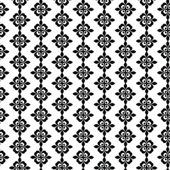 black and white seamless pattern