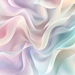 Obraz premium Pastel fabric waves, flowing background, design texture