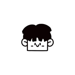 Obraz premium face cartoon design vector illustration