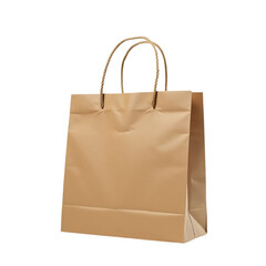 paper bag isolated on white