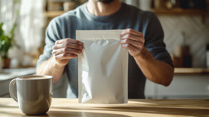 Girl with product mockup