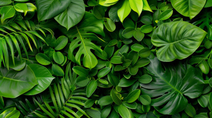 Botanical backdrop with green leaves emphasizing their role in environmental conservation and climate action, perfect for natural, eco-friendly, and sustainable design projects or backgrounds.