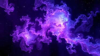 Cosmic Dragon Nebula: A Vibrant Galaxy Wonderland