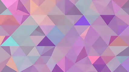 Vibrant Geometric Abstract Design with Depth