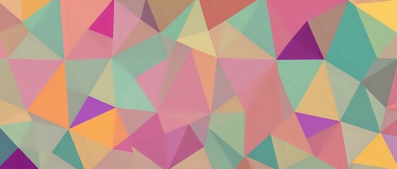 Obraz premium Abstract Geometric Wallpaper with Vibrant Colors and Dynamic Patterns