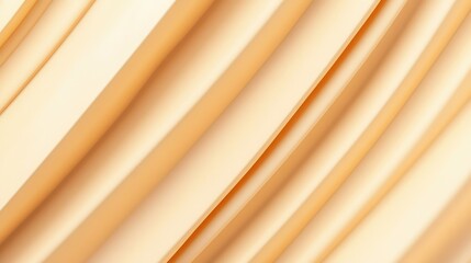 Obraz premium Elegant Curved Background of Soft Cream Tones with Smooth Textures Ideal for Stylish Design Projects and Creative Visual Displays