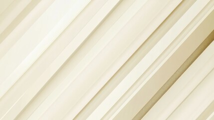 Obraz premium Abstract diagonal lines in soft cream and beige tones creating a modern minimalist background suitable for a variety of design and advertising projects.