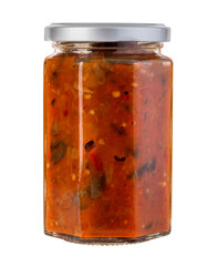 barbecue sauces in glass