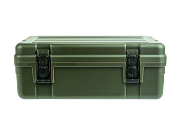 Military case Isolated on a transparent png 