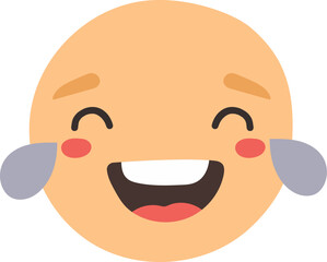 Cartoon 1 April isolated element vector, party element