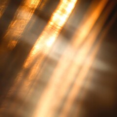 Naklejka premium Sunset streaks through glass, interior, abstract background, design element