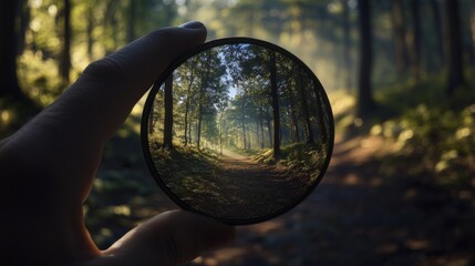 Through a lens, the world becomes a canvas where light paints its masterpiece. 