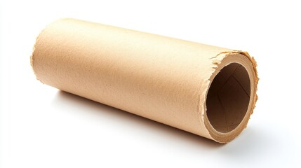 Plain Brown Paper Tube for Arts and Crafts Projects