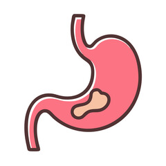 Fototapeta premium stomach icon design