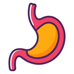 Fototapeta premium stomach icon design