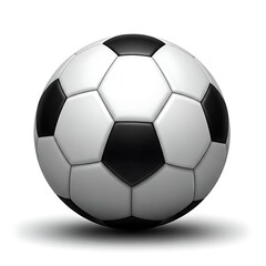 Fototapeta premium Soccer ball isolated on white