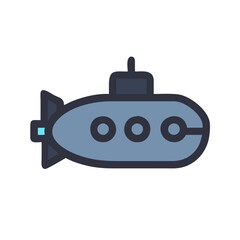 submarine icon design