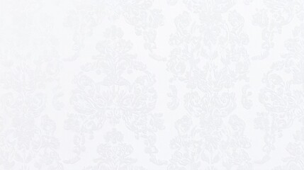 White Damask Texture Background