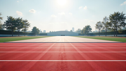 State-of-the-Art Athletic Track for Training and Events