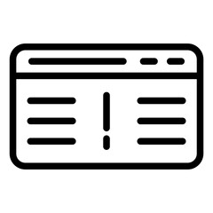 Not Found Error Icon