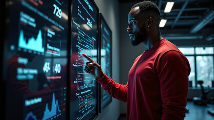 Obraz premium Data Analysis Insights and Visualization Techniques