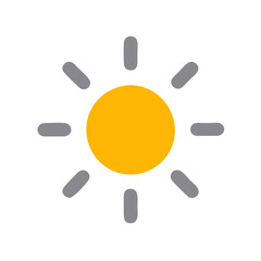 sunshine icon design