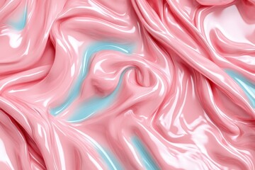 Obraz premium Explore a visually engaging online learning environment where digital whiteboards and video conferencing enhance education, presenting a seamless, interactive and colorful fabric, light pink with