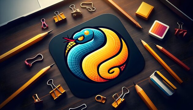 Python Programming Logo Design