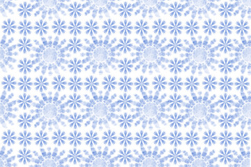 seamless pattern with snowflakes
