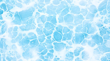 Abstract ocean wave texture;  aqua blue foam;  background for design; website or app