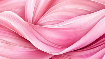Obraz premium Abstract pink swirling waves, smooth texture, flowing design, background for website or design project