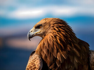 Portrait of a Golden Eagle