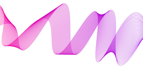 Abstract dynamic multicolor lines, waves. technology line stripe isolated science digital flowing black line. gradient colorful flowing wave design element. wavy lines gradient background.