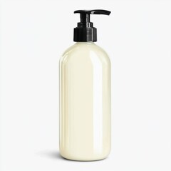 Bottle of Shampoo Isolated on White Background