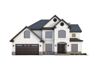 Fototapeta premium 3d rendering modern house