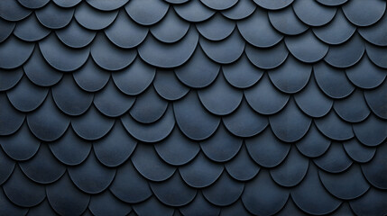 Dark blue scale pattern texture background