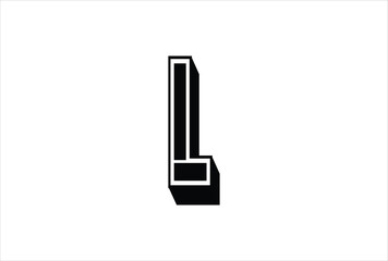 Elegant Letter L logo Vector Template Initial Letter L Logo Design. Creative And Modern L logo