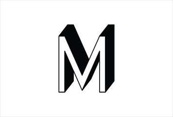 Elegant Letter M logo Vector Template Initial Letter M Logo Design. Creative And Modern M logo