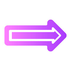 one way gradient icon