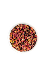 pepper Sichuan spice pepper peas fresh tasty food gourmet food background on the table rustic food top view copy space
