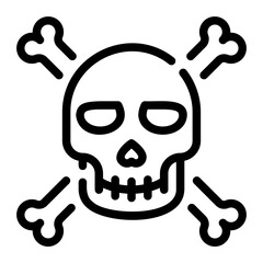danger line icon