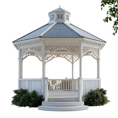 Fototapeta premium white marble columns in the park
