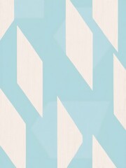 Light pastel baby blue background with minimalistic white geometric shapes for a modern feel.
