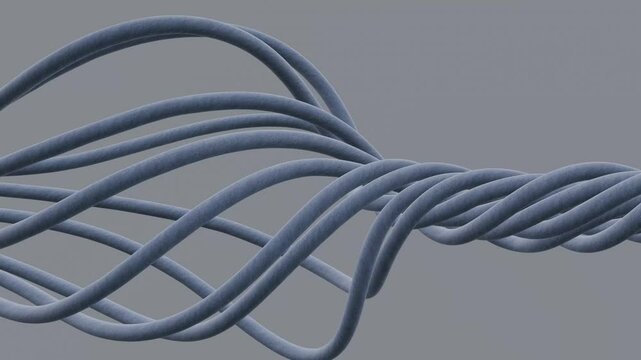 Ropes twist fabric knots 4k