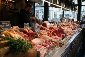 Butcher Shop Display